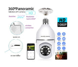 360° Bulb Socket WiFi Security Camera | No Wiring, Full HD & Night Vision