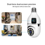 Dual Lens Smart WiFi CCTV Camera: Advanced Wireless Home Security System