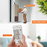 Dual Lens Smart WiFi CCTV Camera: Advanced Wireless Home Security System