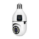 Dual Lens Smart WiFi CCTV Camera: Advanced Wireless Home Security System